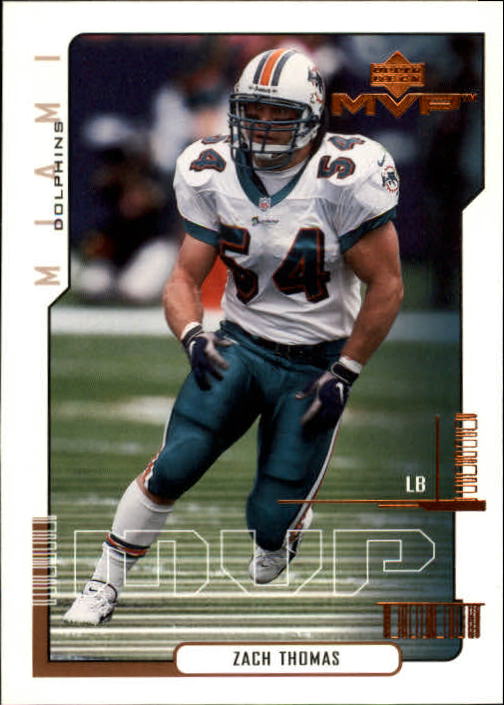 2000 Upper Deck MVP #90 Zach Thomas