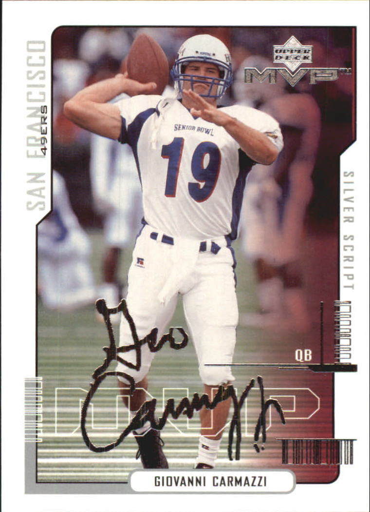 2000 Upper Deck MVP Silver Script #217 Giovanni Carmazzi
