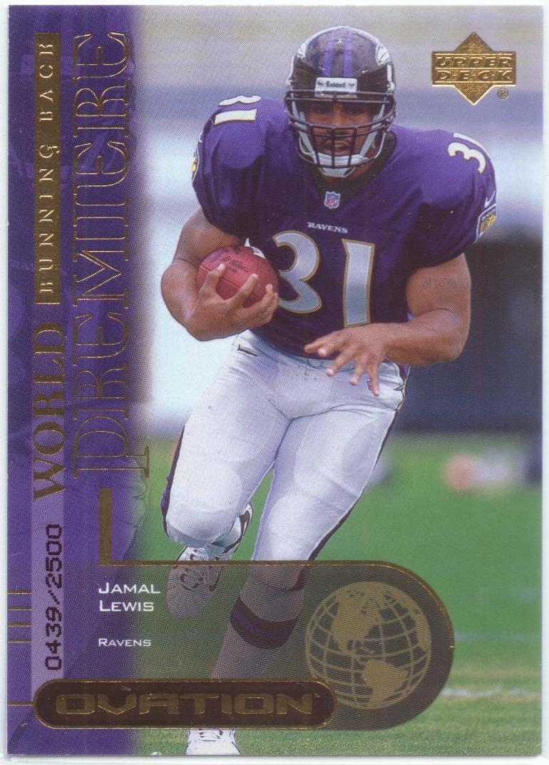 2000 Upper Deck Ovation #73 Jamal Lewis RC