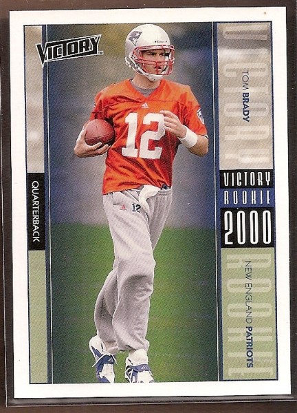2000 Upper Deck Victory #326 Tom Brady RC