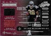 2001 Absolute Memorabilia #156 Deuce McAllister RPM RC