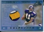 2001 Absolute Memorabilia Tools of the Trade #TT6 Daunte Culpepper JSY