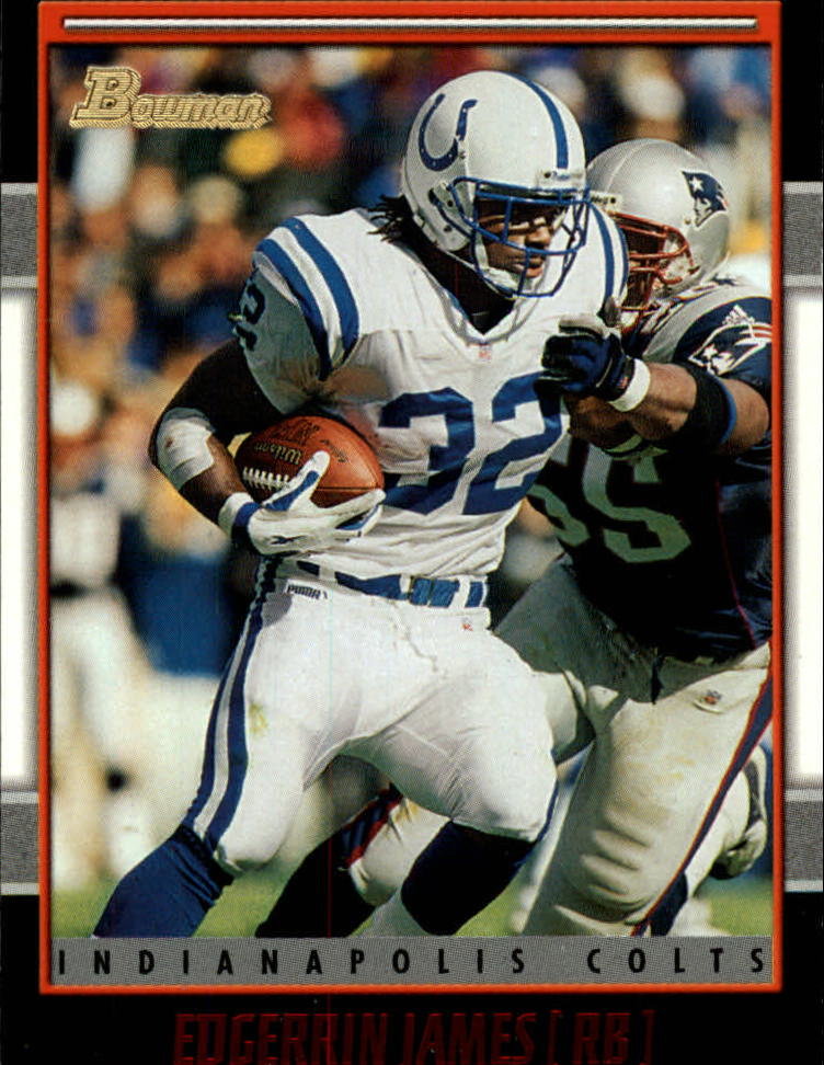 2001 Bowman #35 Edgerrin James