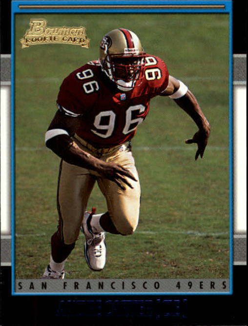 2001 Bowman #186 Andre Carter RC
