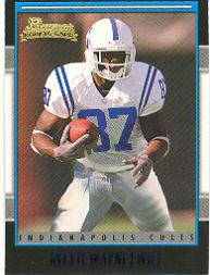 2001 Bowman #209 Reggie Wayne RC