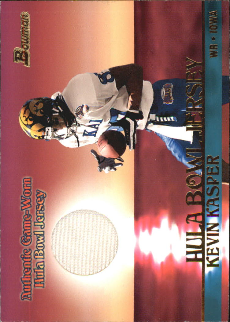 2001 Bowman Rookie Relics #BJKK Kevin Kasper I