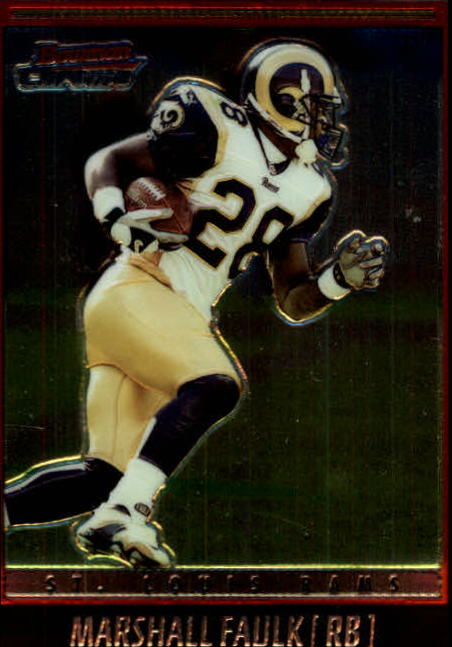 2001 Bowman Chrome #14 Marshall Faulk