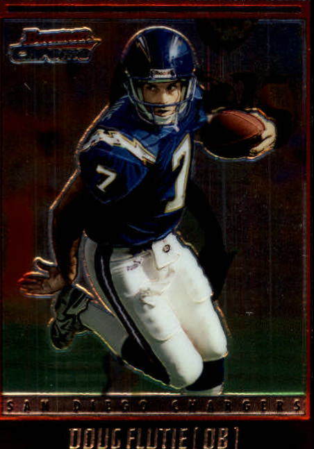2001 Bowman Chrome #90 Doug Flutie