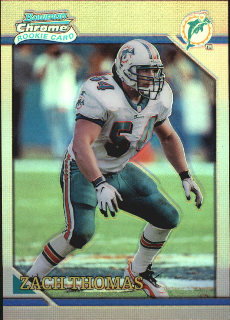 2001 Bowman Chrome 1996 Rookies #BRC13 Zach Thomas