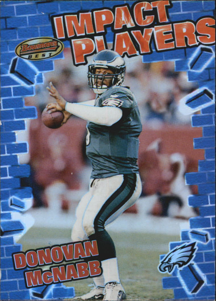 2001 Bowman's Best Impact Players #IP15 Donovan Mcnabb