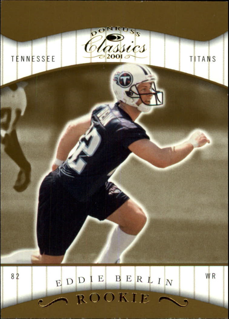 2001 Donruss Classics #132 Eddie Berlin RC
