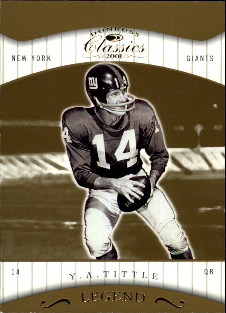 2001 Donruss Classics #158 Y.A. Tittle
