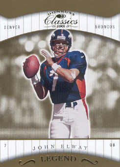 2001 Donruss Classics #166 John Elway