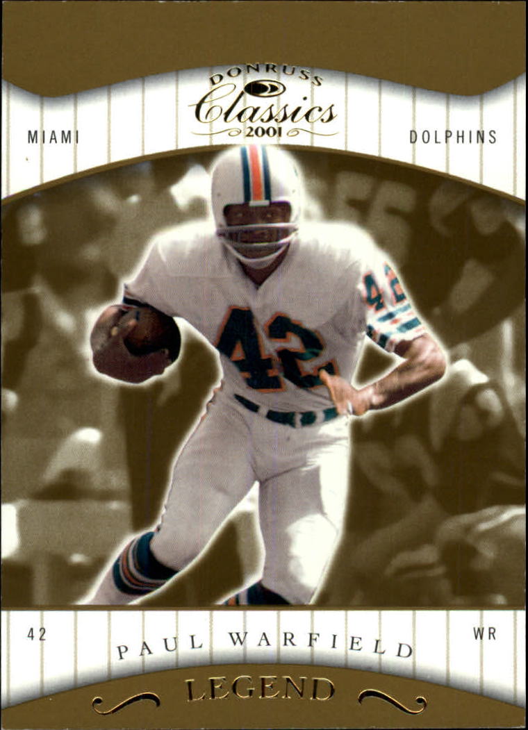 2001 Donruss Classics #178 Paul Warfield