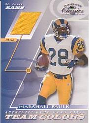 2001 Donruss Classics Team Colors #TC10 Marshall Faulk Pants