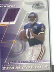 2001 Donruss Classics Team Colors #TC24 Daunte Culpepper