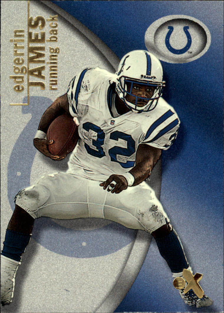 2001 E-X #30 Edgerrin James