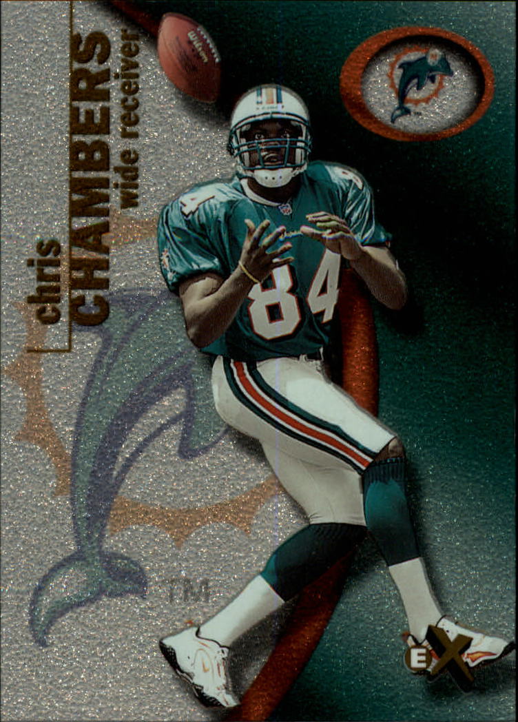 2001 E-X #98 Chris Chambers/1000 RC