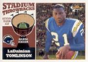 2001 Finest Stadium Throwback Relics #FSLT LaDainian Tomlinson
