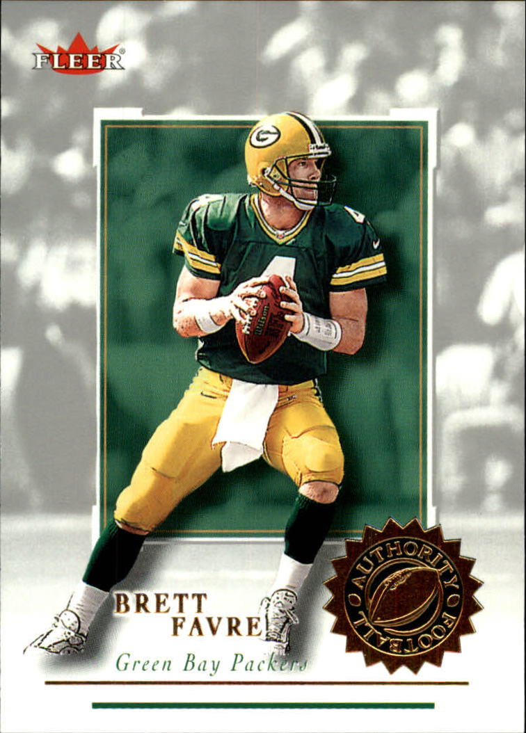 2001 Fleer Authority #11 Brett Favre