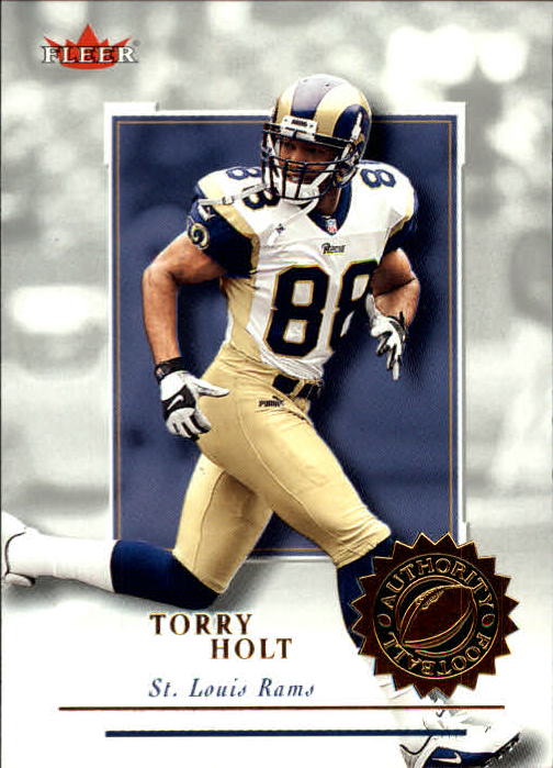 2001 Fleer Authority #81 Torry Holt