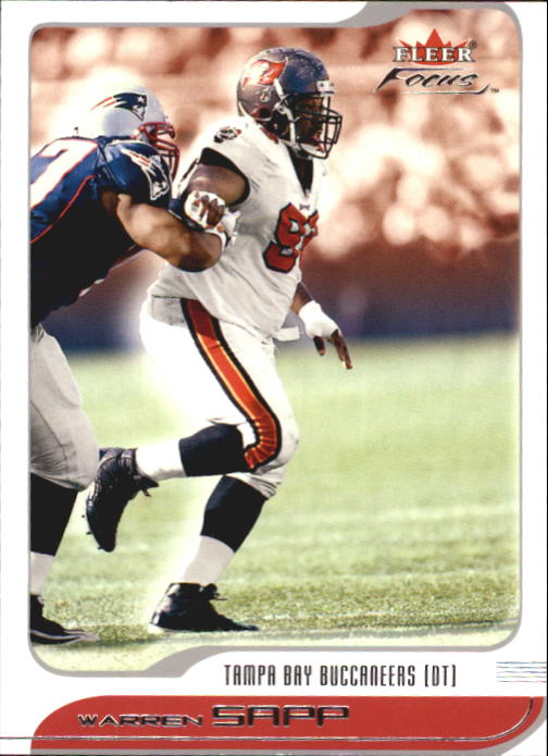 2001 Fleer Focus #12 Warren Sapp
