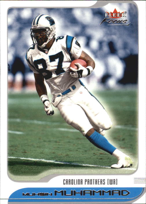 2001 Fleer Focus #17 Muhsin Muhammad