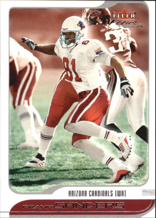 2001 Fleer Focus #23 Frank Sanders