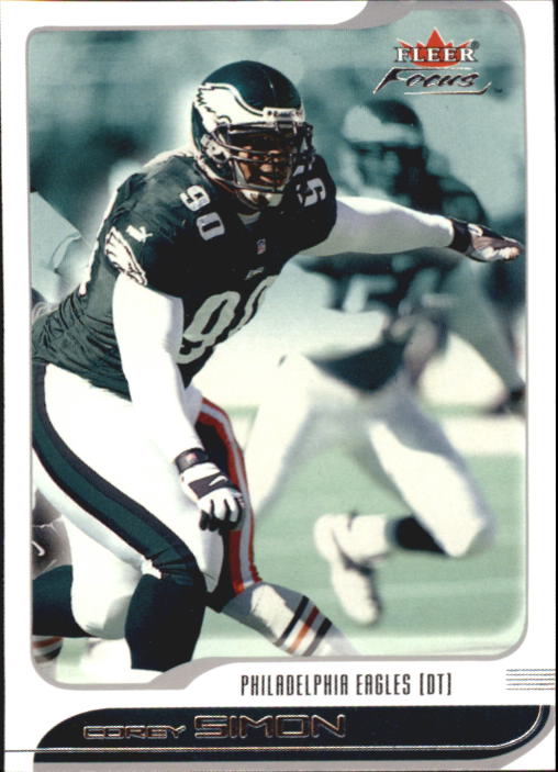 2001 Fleer Focus #38 Corey Simon