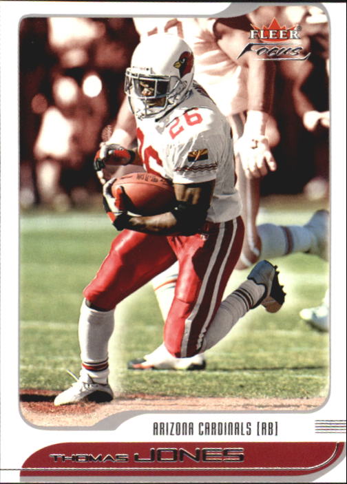 2001 Fleer Focus #40 Thomas Jones