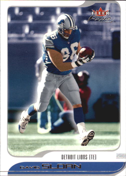 2001 Fleer Focus #47 David Sloan