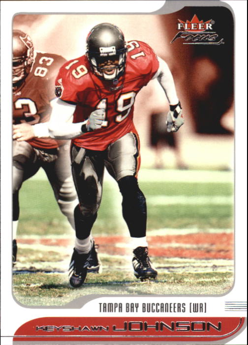 2001 Fleer Focus #51 Keyshawn Johnson