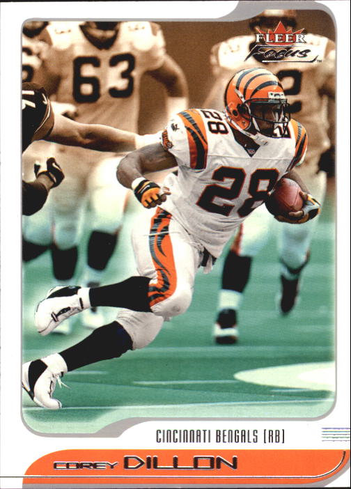 2001 Fleer Focus #53 Corey Dillon