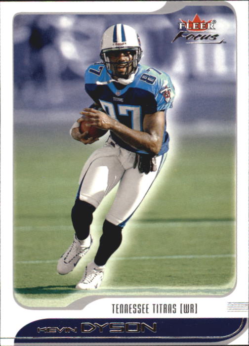 2001 Fleer Focus #62 Kevin Dyson