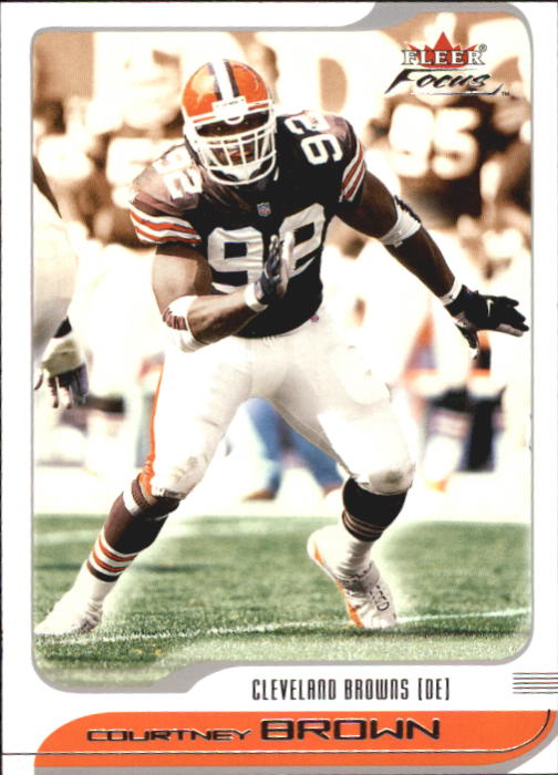 2001 Fleer Focus #64 Courtney Brown