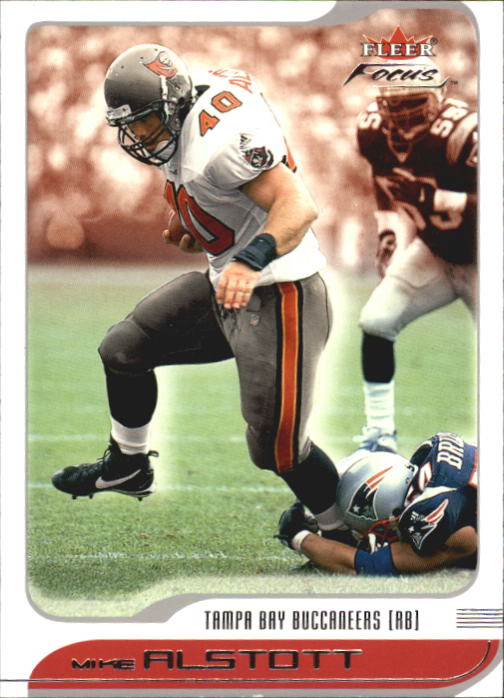 2001 Fleer Focus #65 Mike Alstott