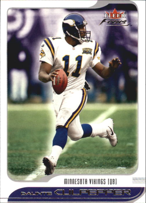 2001 Fleer Focus #154 Daunte Culpepper