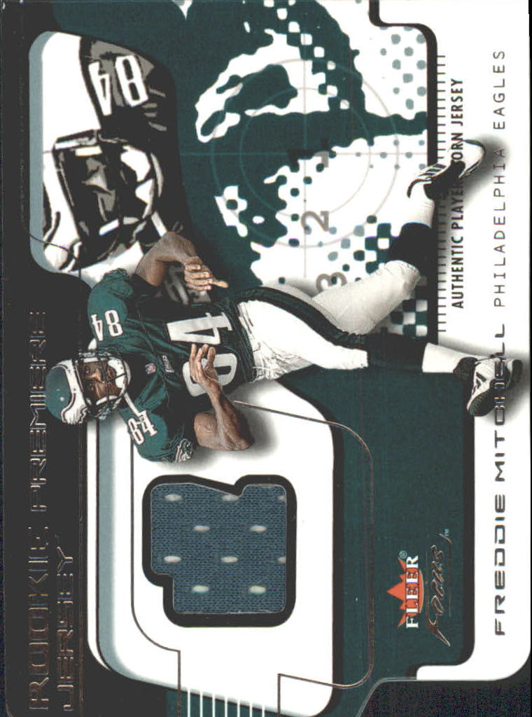 2001 Fleer Focus Rookie Premiere Jersey #RPFM Freddie Mitchell