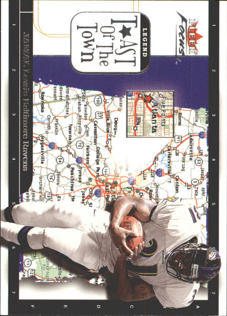 2001 Fleer Focus Toast of the Town #15 Jamal Lewis
