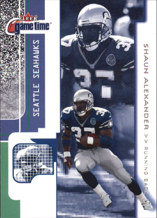 2001 Fleer Game Time #74 Shaun Alexander