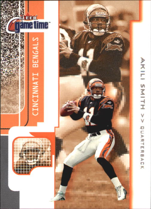 2001 Fleer Game Time #101 Akili Smith