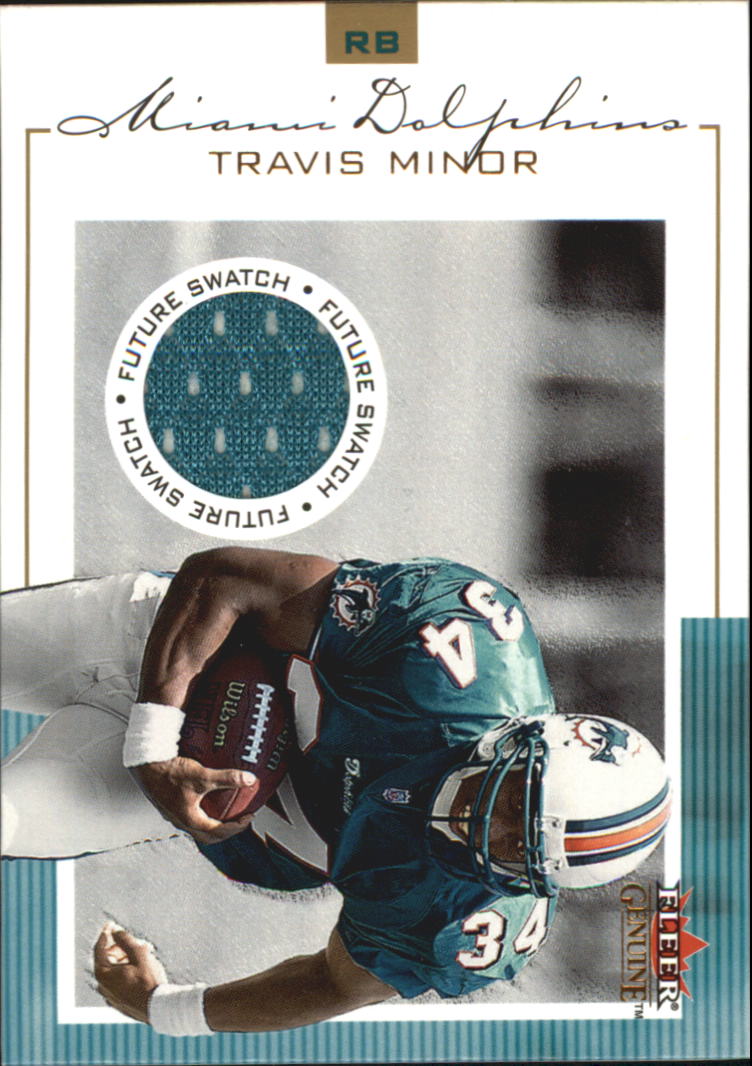 2001 Fleer Genuine #151 Travis Minor JSY RC