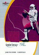 2001 Fleer Genuine Coverage Plus Jerseys #16 Jake Plummer