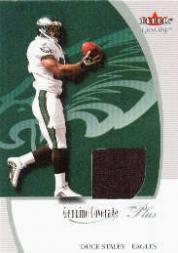 2001 Fleer Genuine Coverage Plus Jerseys #22 Duce Staley