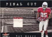 2001 Fleer Genuine Final Cut Jerseys #17 Rob Moore