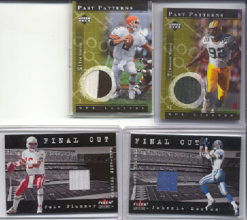 2001 Fleer Genuine Final Cut Jerseys #18 Johnnie Morton