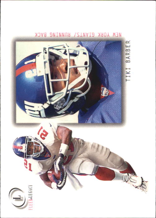 2001 Fleer Legacy #46 Tiki Barber