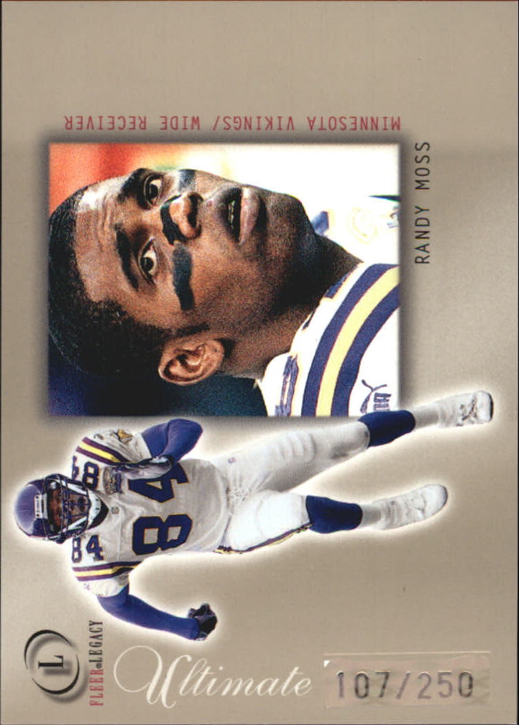 2001 Fleer Legacy Ultimate Legacy #37 Randy Moss