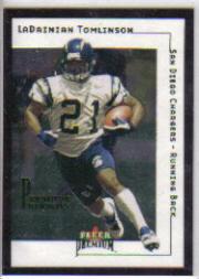 2001 Fleer Premium #206 LaDainian Tomlinson RC