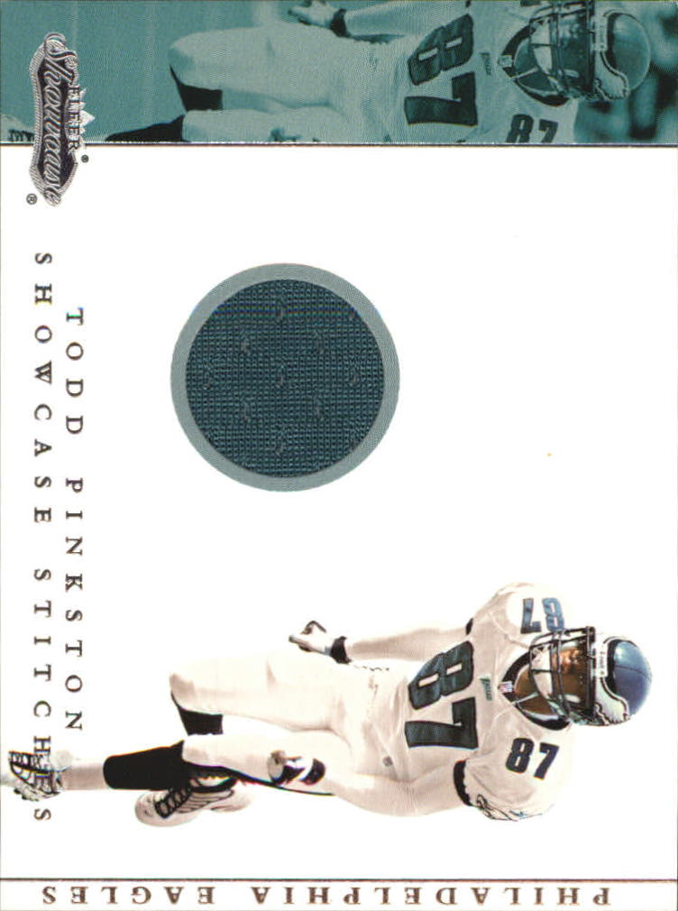 2001 Fleer Showcase Stitches #11 Todd Pinkston